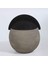 Metal Taş Kapaklı Küp 20*24 cm 1