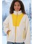 5194 Kadın Peluş Mont Ceket - Sarı 3