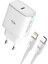 Link Tech C308 Safe Tip-C Lightning Kablolu 20W Hızlı Şarj Cihazı 3