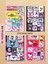 16 Sayfa Sanrio Kuromi ve Arkadaşları Sticker Defteri (1 Adet) 5