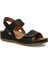 104424.Z5FX Siyah Kadın Comfort Sandalet 2