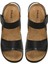 104424.Z5FX Siyah Kadın Comfort Sandalet 4