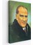 - Atatürk Portre Tablosu Mustafa Kemal Atatürk Dikdörtgen Dekoratif Kanvas Tablo-Cş-70 2