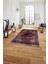 Çerçeveli Hitit Kesme Modelli Yıkanabilir Kaymaz Yolluk Mutfak Salon Halısı, Çerçeveli-63-Bordo, 1
