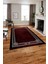Çerçeveli Hitit Model Yıkanabilir Kaymaz Yolluk Mutfak Salon Halısı, Çerçeveli-71-Bordo, 2
