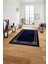 Çerçeveli Hitit Model Yıkanabilir Kaymaz Yolluk Mutfak Salon Halısı, Çerçeveli-71-Lacivert, 1