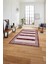 Çerçeveli Düz Çizgi Detaylı Yıkanabilir Kaymaz Yolluk Mutfak Salon Halısı, Çerçeveli-113-Bordo, 1