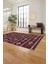 Baskılı Etnik Geleneksel Klasik Yıkanabilir Kaymaz Yolluk Mutfak Salon Halısı, Etnik-40-Bordo, 4