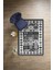 Etnik Kilim Model Dijital Baskılı Yıkanabilir Kaymaz Yolluk Mutfak Salon Halısı, Etnik-30-Gri, 5