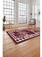 Etnik Kilim Model Dijital Baskılı Yıkanabilir Kaymaz Yolluk Mutfak Salon Halısı, Etnik-30-Bordo, 2