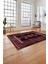 Baskılı Etnik Vektörel Desenli Yıkanabilir Kaymaz Yolluk Mutfak Salon Halısı, Etnik-35-Bordo, 2