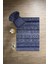 Baskılı Etnik Sade Desen Yıkanabilir Kaymaz Yolluk Mutfak Salon Halısı, Etnik-38-Lacivert, 5