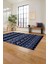 Baskılı Etnik Otantik Desen Görünüm Yıkanabilir Kaymaz Yolluk Mutfak Salon Halısı,Etnik-39-Lacivert, 4