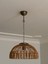 Rattan, Bambu, Hasır Sarkıt Avize Çap: 35 cm 2