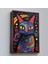 - Çerçeveli Pablo Picasso Tarzı - Soyut Renkli Kedi TABLO-7542 2