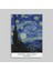 Vıncent Van Gogh - The Starry Night / Tasarımlı Poster 1