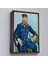 - Çerçeveli Vincent Van Gogh Postacı Joseph Roulin’in Portresi Tablo - Postes - POSTMAN-7460 2