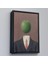 - Çerçeveli Rene Magritte - Soyut Sabit Fikir TABLOSU-7343 3