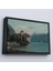 - Çerçeveli Gustave Courbet - Cenevre Gölü'ndeki Chillon Kalesi TABLO-7094 3