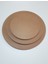 Yuvarlak Mdf Plaka Panel 60 cm Çap 18 mm Kalınlık Mdf Tabaka Arkası Beyaz Ham 1 Adet 2