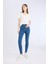 Jegging Yüksek Bel Bilek Boy Dar Paça Basic Düz Jean Pantolon B7498AX25SP 2