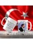 Asil Hediyelik Yan Portre Mustafa Kemal Atatürk ve Unutulmayan Sözleri -Kupa Bardak 1