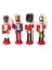 Kurşun Asker Ahşap Dekoratif Eşya 13 cm 4 Lü Set 1