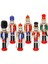 Kurşun Asker Ahşap Dekoratif Eşya 13 cm 6 Lı Set 1