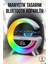 Bluetooth Hoparlör Dijital Göstergeli Wireless Şarj Rgb Işıklı 2