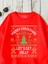 Sweatshirt Christmas Sweater Baskılı 3 Iplik Kalın Kırmızı Sevgili Kombin 4