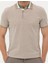 Erkek Beyaz Slim Fit Dokulu Polo Yaka Tişört 50264205-VR156 6