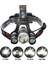 T6 Kafa Feneri 5000 Lumens 3xcree Xm-T6+2r5 Lamba LED Kamp Lambası 1
