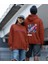Freedom(Özgürlük) Kelebek Baskılı Çift Sweatshirt 2'li Set 1