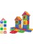 Puzzle City 3D Yapı ve Tasarım Blokları 64 Parça Eğitici Oyuncak 2