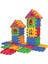 Puzzle City 3D Yapı ve Tasarım Blokları 64 Parça Eğitici Oyuncak 4