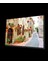 - Çiçekli Sokak Cam Tablo Flower Streets 1