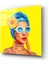 - Sarı Portre Cam Tablo 2