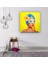 - Sarı Portre Cam Tablo 3
