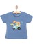 Basic Erkek Kepçe Arabası Baskılı T-Shirt Erkek Bebek 1
