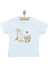 Basic Erkek Ananas ve Kumsal Baskılı T-Shirt Erkek Bebek 1