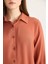 Regular Fit Basic Düz Uzun Kollu Gömlek Tunik Z3538AZ25SP 5
