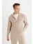 Slim Fit Dar Kesim Polo Yaka Fermuarlı Mevsimlik Baharlık Mont D7533AX25SP 1