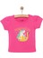 Basic Kız Unicorn Parti Baskılı T-Shirt Kız Bebek 1