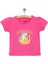 Basic Kız Unicorn Parti Baskılı T-Shirt Kız Bebek 3