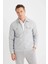 Slim Fit Dar Kesim Polo Yaka Fermuarlı Mevsimlik Baharlık Mont D7533AX25SP 1