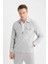 Slim Fit Dar Kesim Polo Yaka Fermuarlı Mevsimlik Baharlık Mont D7533AX25SP 3