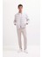 Slim Fit Dar Kesim Dik Yaka Lastikli ve Fermuarlı Su Geçirmez Mont D7532AX25SP 2