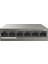 5port 63W 4port Poe TEF1106P-4-63W 10/100 Yönetilemez Switch Masaüstü 1