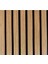 60 x 275 Teak Akustik Duvar Paneli/ Mdf/ 3 Tarafı Kaplı 2