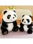 Simüle Edilmiş Oturan Dev Panda Peluş , Yumuşak ve Sevimli Tombul Panda (Yurt Dışından) 4